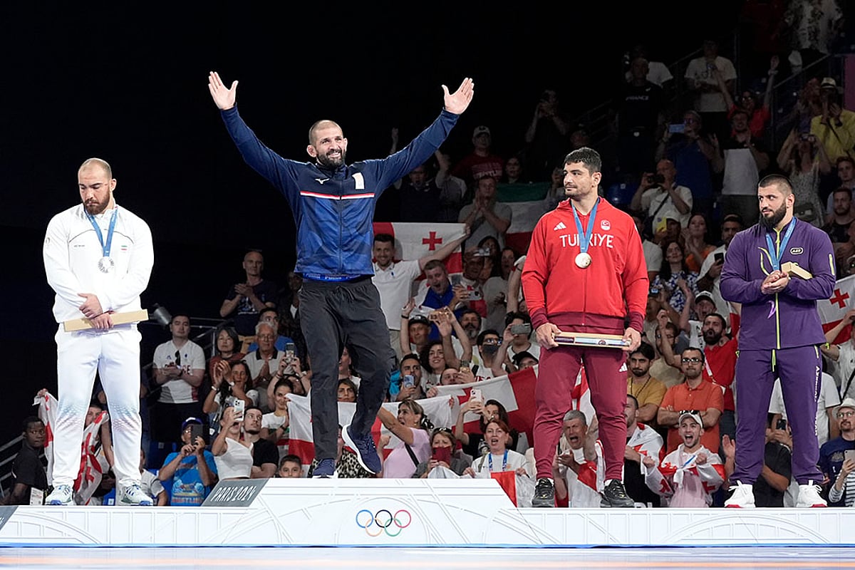 Paris Olympics Men's Wrestling_men's freestyle 125kg wrestling